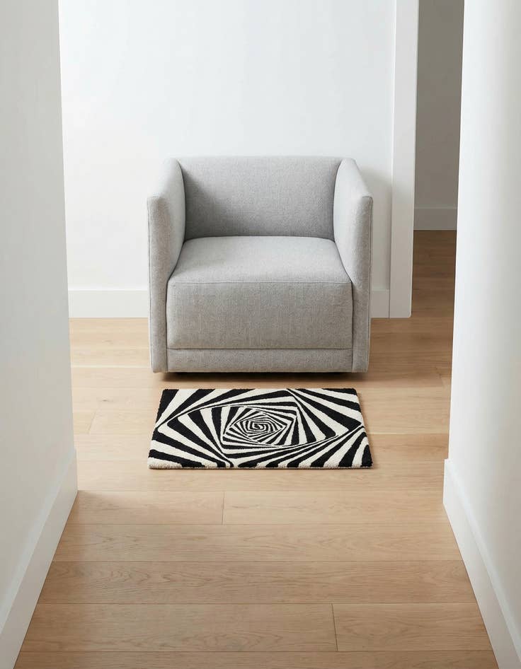 Detail image of  2' x 3' 1 Vortex Wool Rug