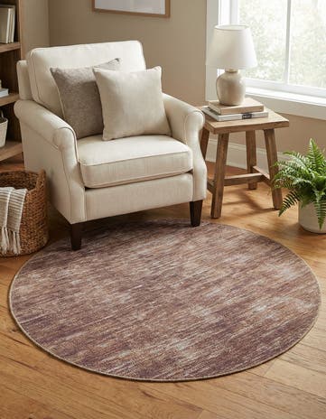 3' 6 x 3' 6 Asha Round Rug