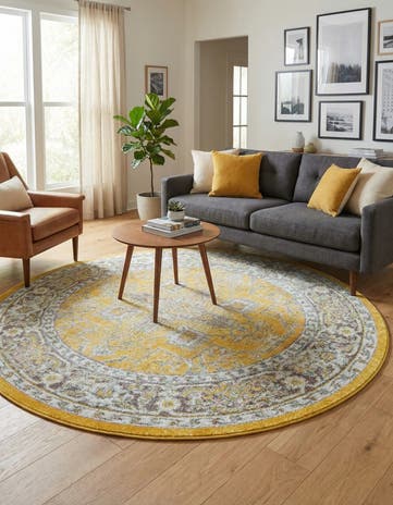 6' x 6' Santiago Round Rug