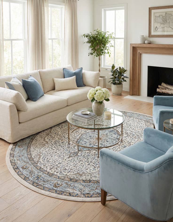 Detail image of 10' x 10' Nyla Round Rug