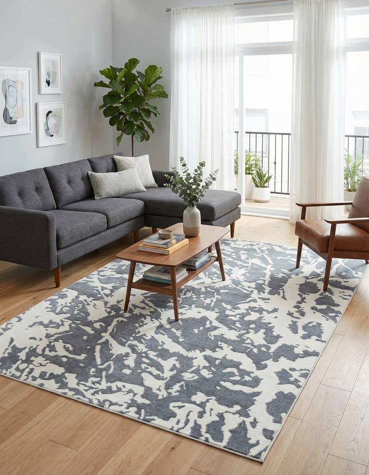 Detail image of 5' 3 x 8' Vince Camuto Rug