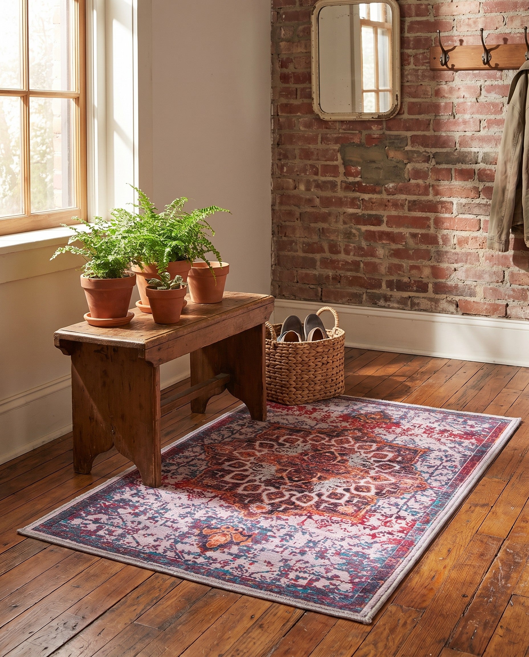60cm x 90cm Washable Renaissance Rug