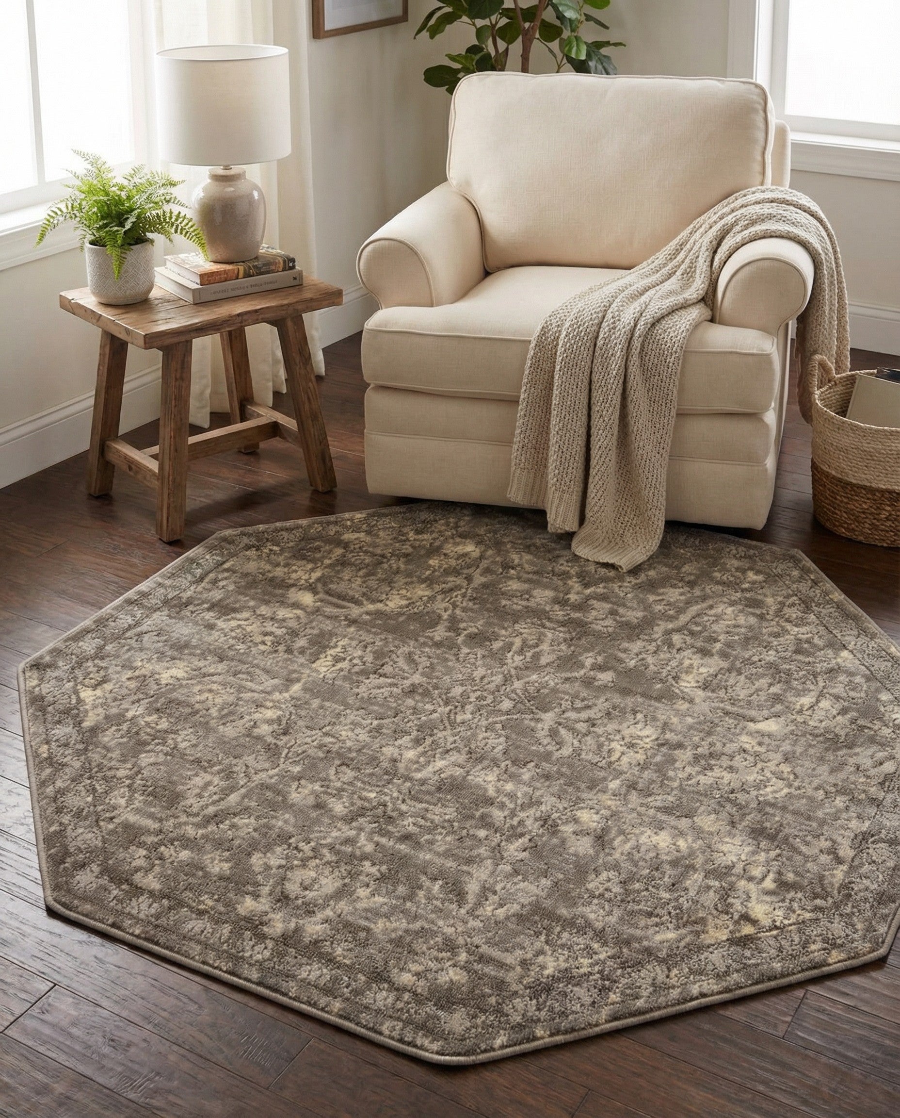 4' x 4' Oregon Octagon Rug