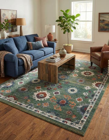 Fern Green Isabella Rug