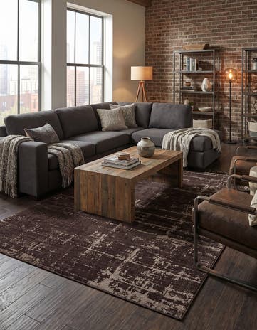 Charcoal Valencia Rug