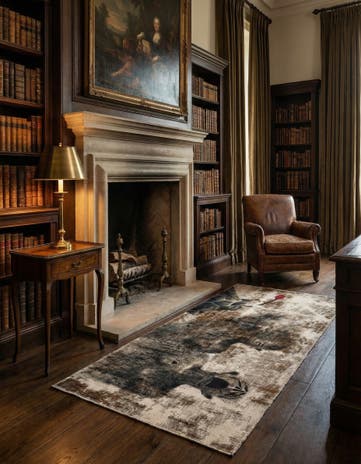 3' x 5' 9 Hand Knotted Ultra Vintage Persian Wool Rug