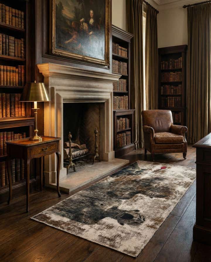 3' x 5' 9 Hand Knotted Ultra Vintage Persian Wool Rug