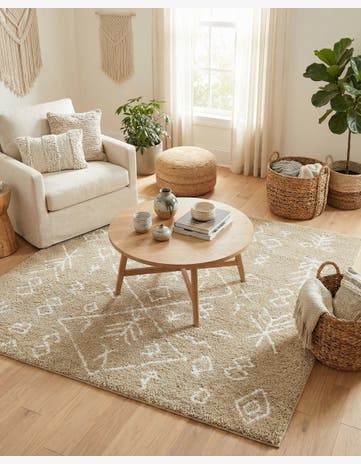 8' x 8' Marrakesh Shag Square Rug