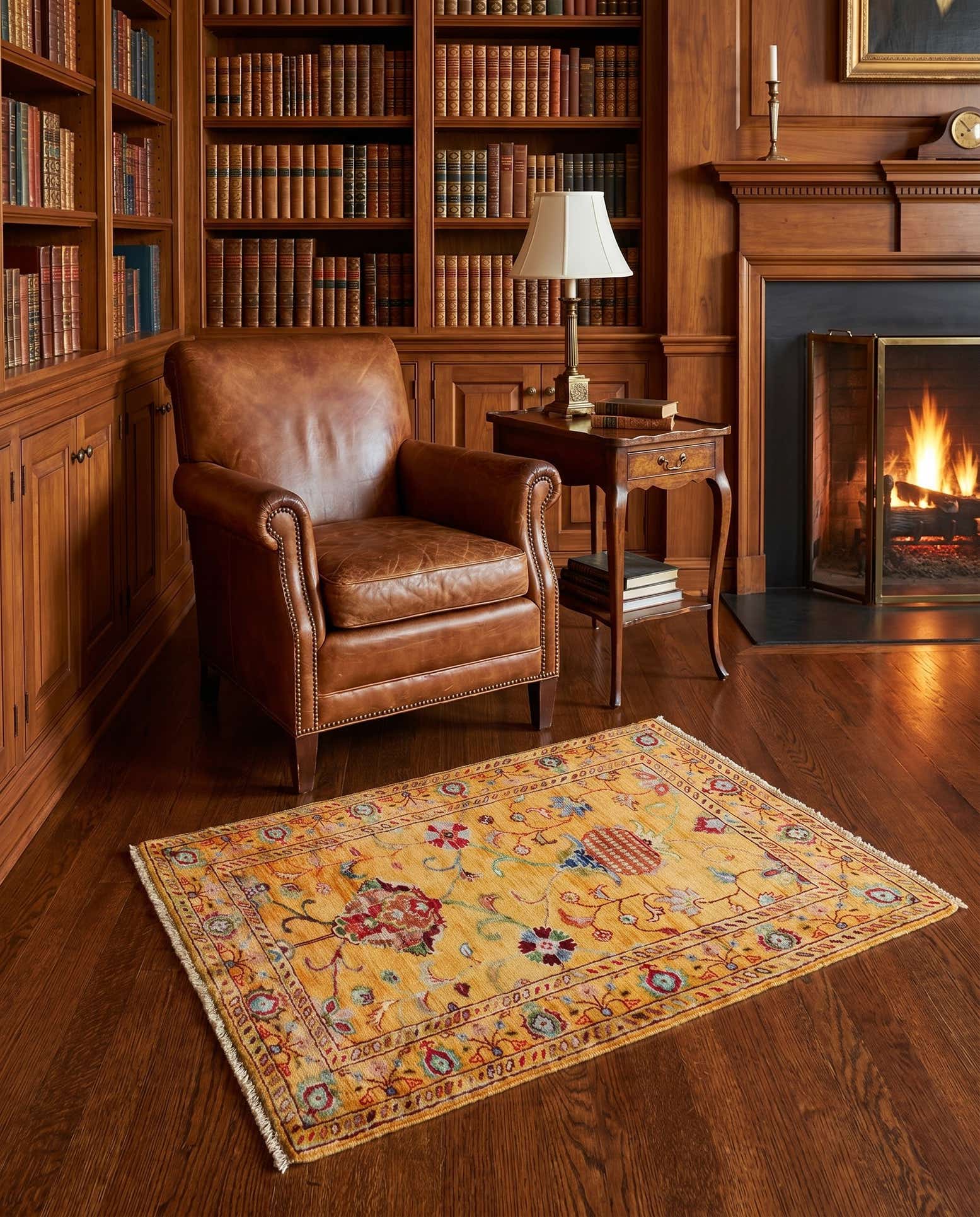 2' 8 x 3' 10 Hand Knotted Ariana Ziegler Rug