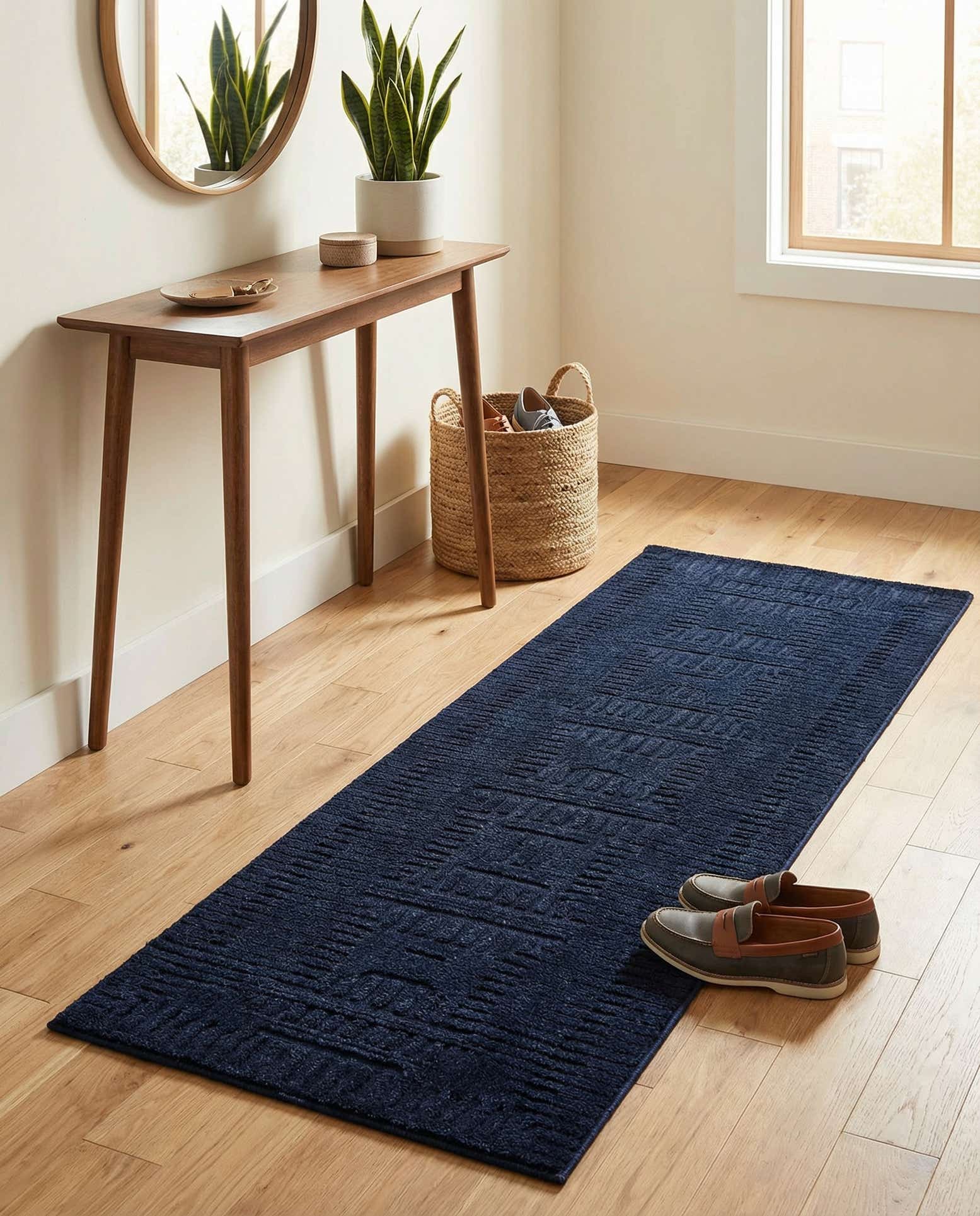2' 2 x 6' Textura Designer Runner Rug