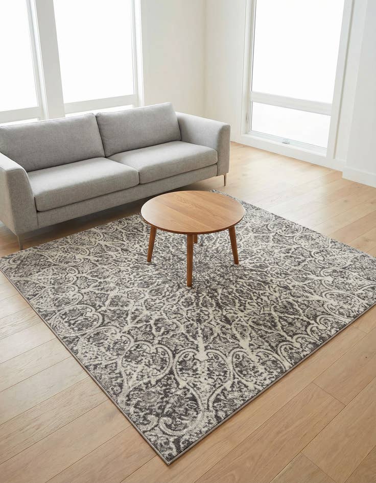 Detail image of 6' x 6' Monte Carlo Square Rug