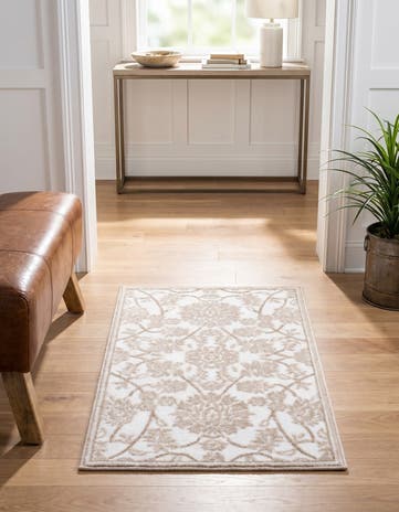 Snow White Nepal Rug