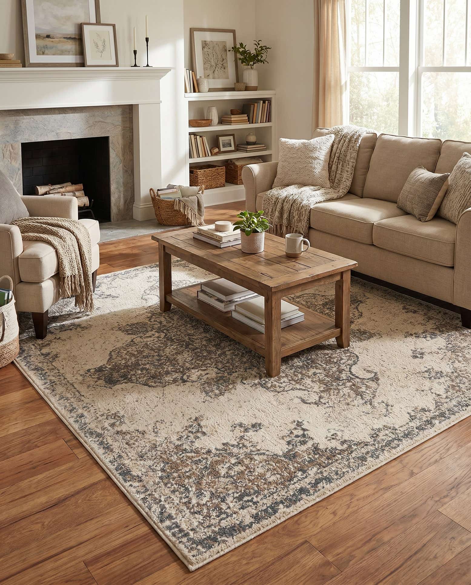 8' x 8' Sahara Square Rug