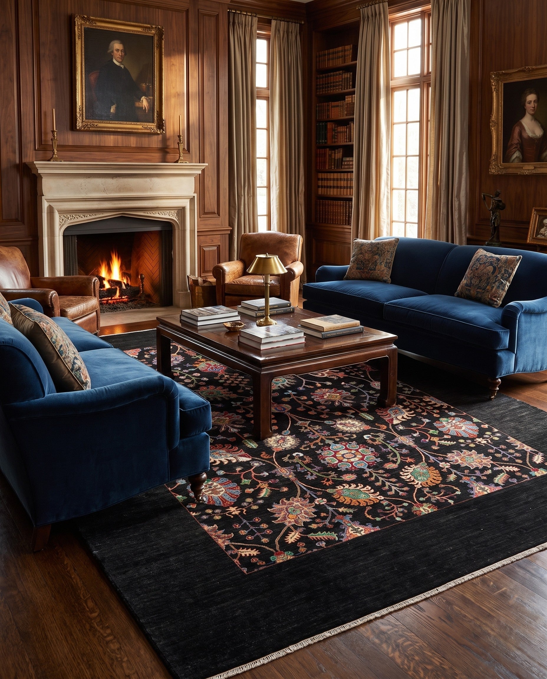 8' 1 x 9' 9 Hand Knotted Ariana Ziegler Rug
