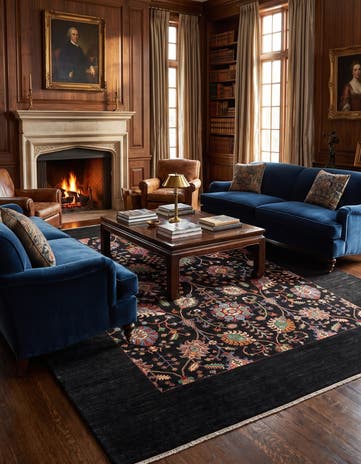 8' 1 x 9' 9 Hand Knotted Ariana Ziegler Rug