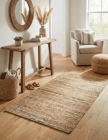 3' 1 x 5' 1 Hand Woven Palm Beach Jute Rug