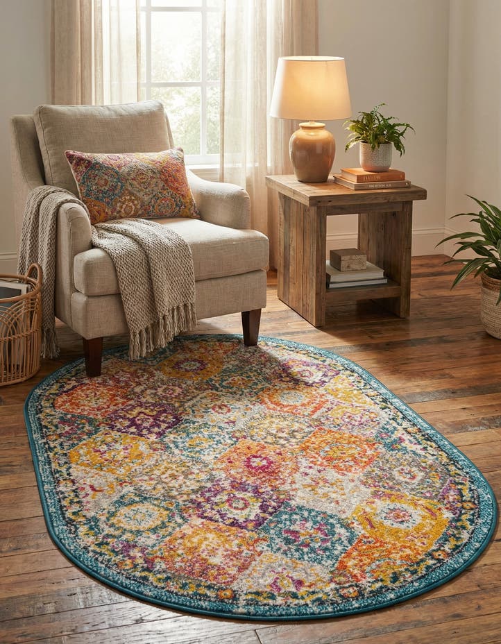 3' x 5' 3 Madeline Oval Rug