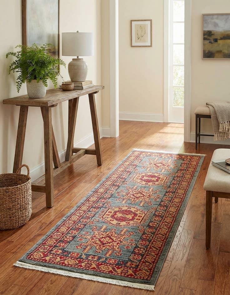 Detail image of 2' x 6' Sara Runner Rug