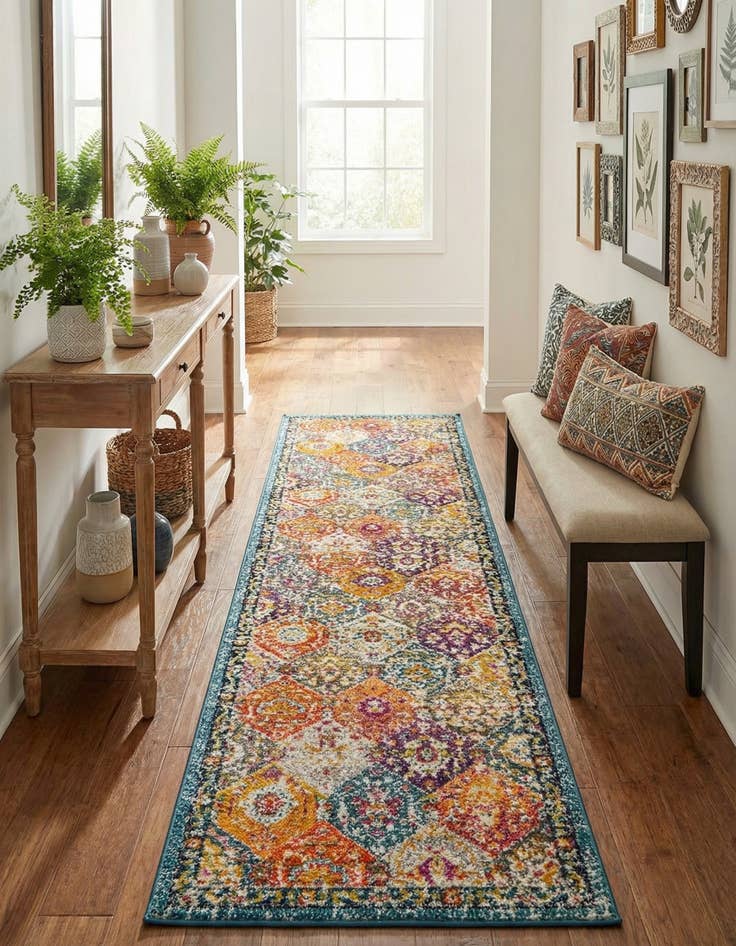 Detail image of  2' 7 x 12' Madeline Runner Rug