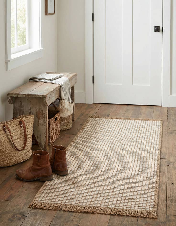 Detail image of 2' x 4' 1 Cottage Farm Runner Rug