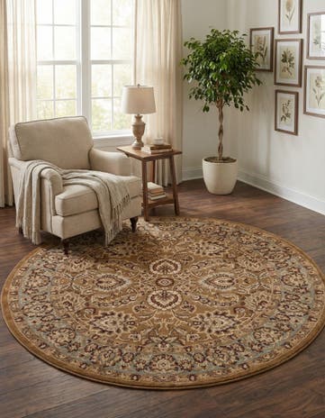 7' 10 x 7' 10 Aditi Round Rug