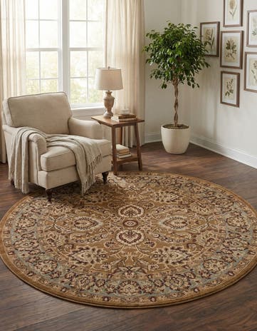 7' 10 x 7' 10 Aditi Round Rug