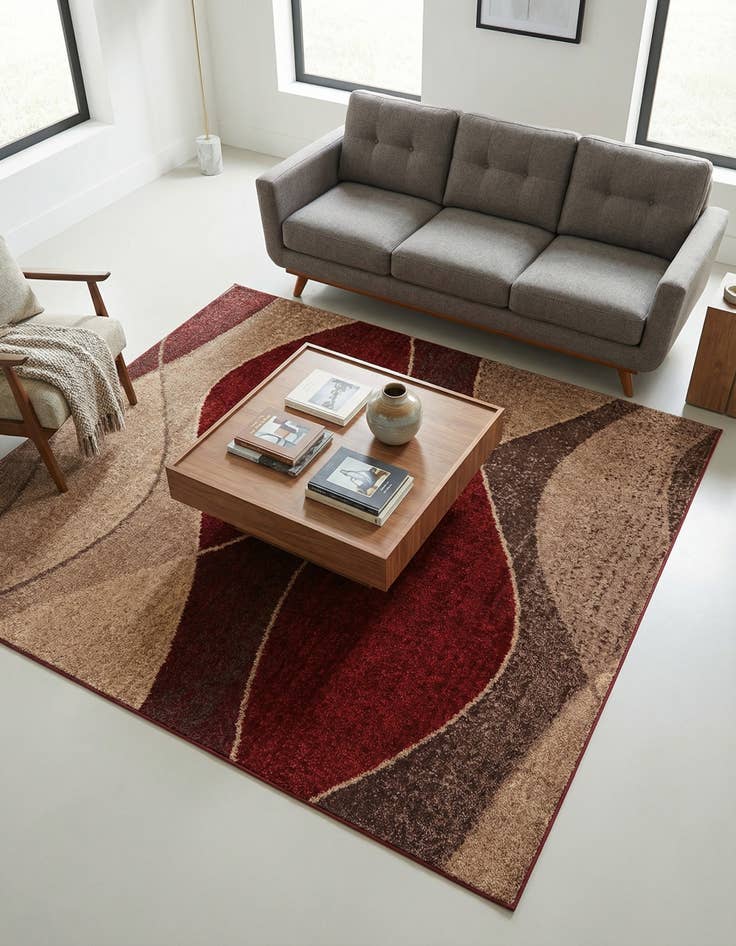 Detail image of 7' 10 x 7' 10 Harvest Square Rug