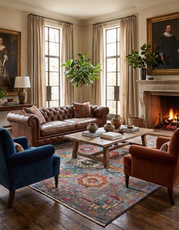 6' 1 x 8' 4 Hand Knotted Ariana Ziegler Rug