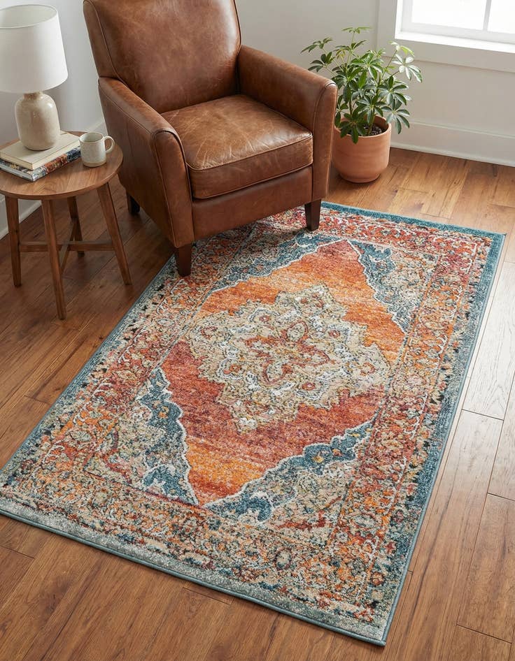 Detail image of 3' 3 x 5' 3 Isabella Rug