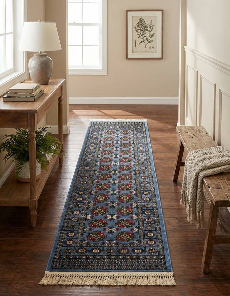 Detail image of 2' x 8' Bokhara Runner Rug