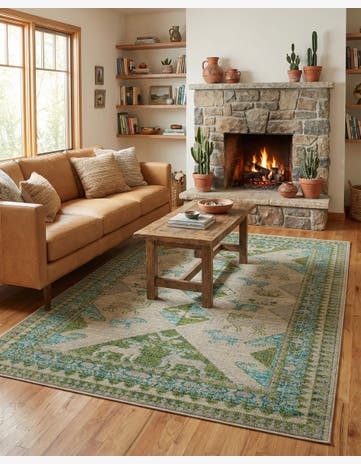 5' x 7' Washable Mesa Rug