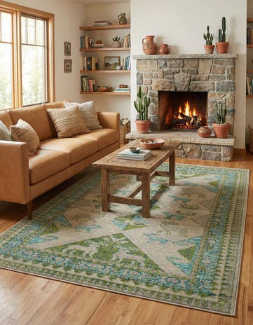 5' x 7' Washable Mesa Rug