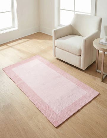 2' 7 x 4' 9 Hand Knotted Darya Wool Rug