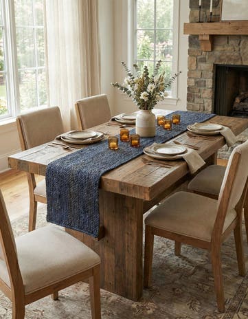 1' 2 x 5' 1 Handmade Braided Jute Table Runner Rug