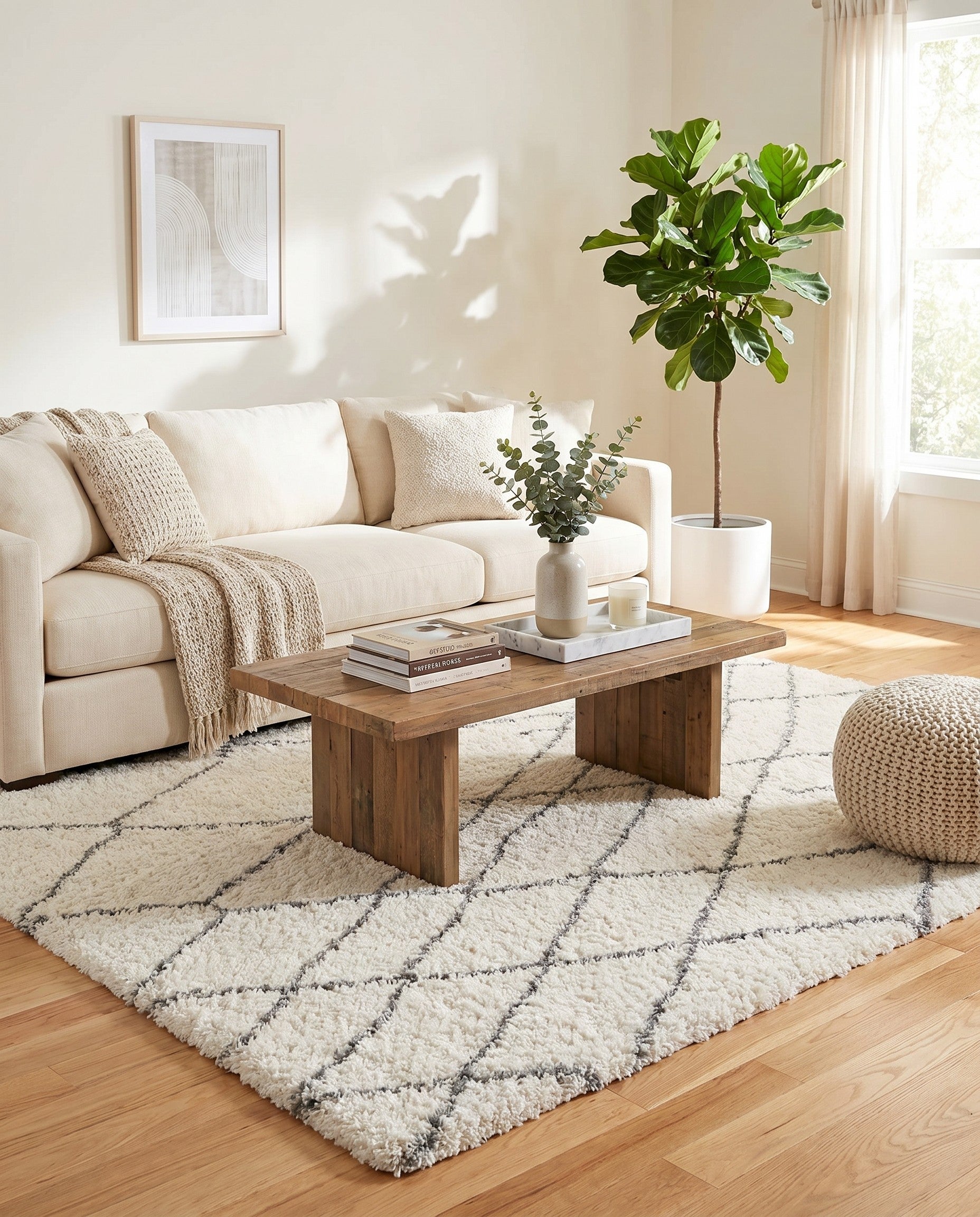 7' 10 x 10' Soft Touch Shag Rug