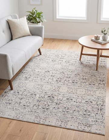 Light Gray Amulet Rug