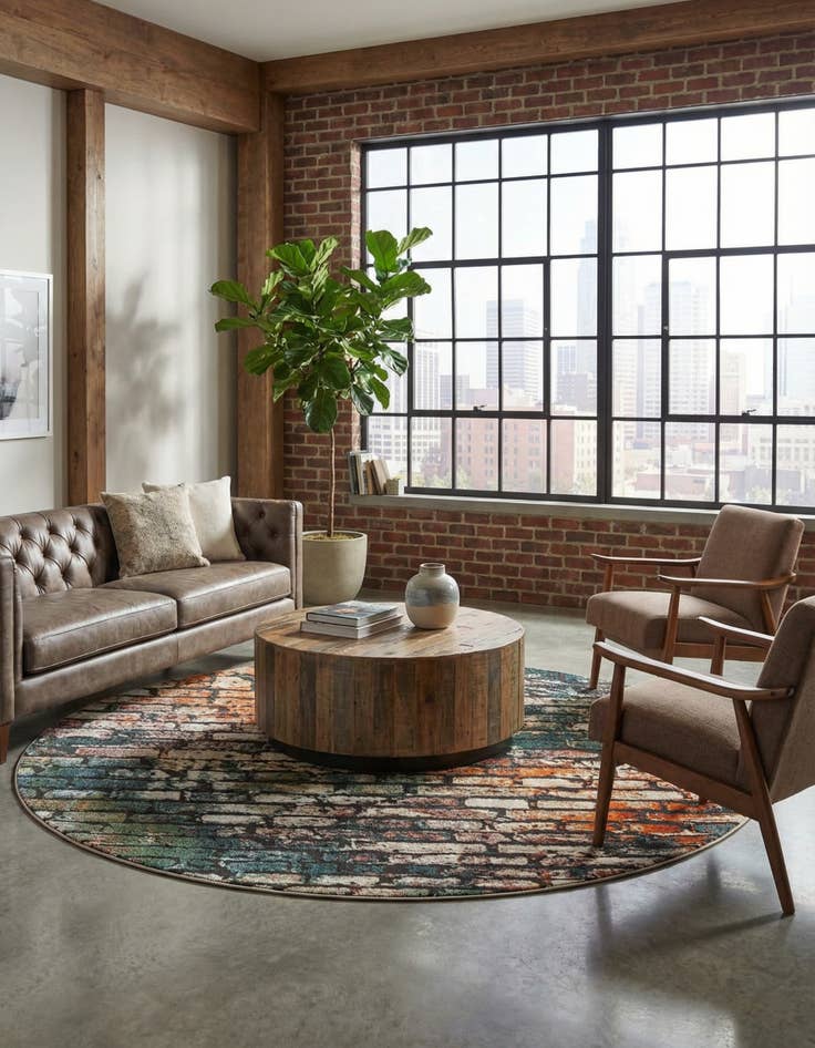 Detail image of 8' x 8' Stella Round Rug