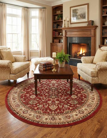 7' 10 x 7' 10 Yasmin Round Rug