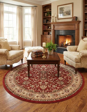 7' 10 x 7' 10 Yasmin Round Rug