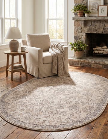 4' x 6' Oregon Oval Rug