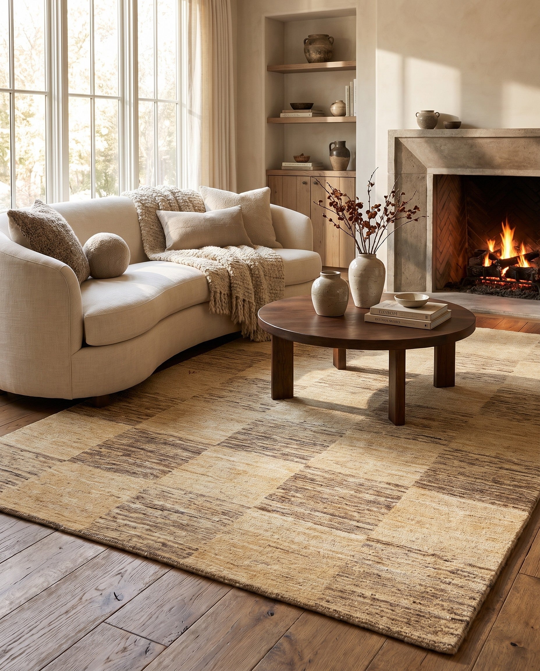 4' 6 x 6' 3 Juma Wool Rug