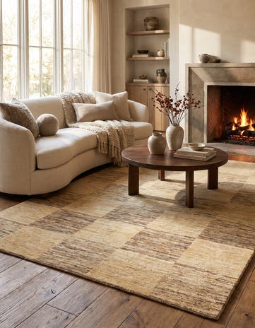 4' 6 x 6' 3 Juma Wool Rug