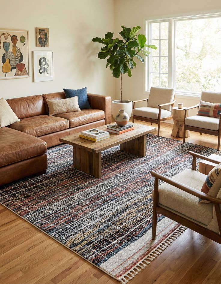 Detail image of 12' x 12' Aramis Square Rug