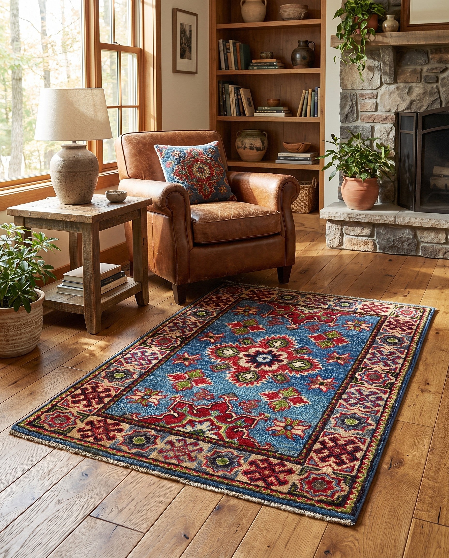 2' 1 x 3' 1 Hand Knotted Kazak Rug