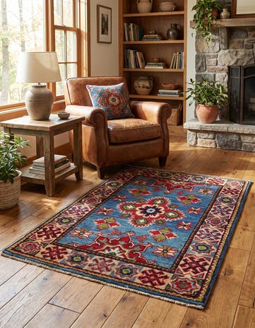 2' 1 x 3' 1 Hand Knotted Kazak Rug