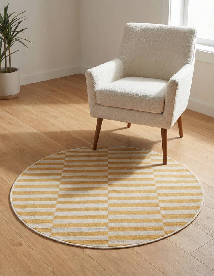 Detail image of 3' 7 x 3' 7 Tribeca Round Rug