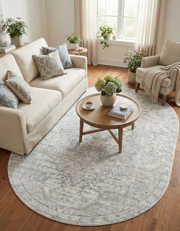 5' 3 x 8' Newport Oval Rug