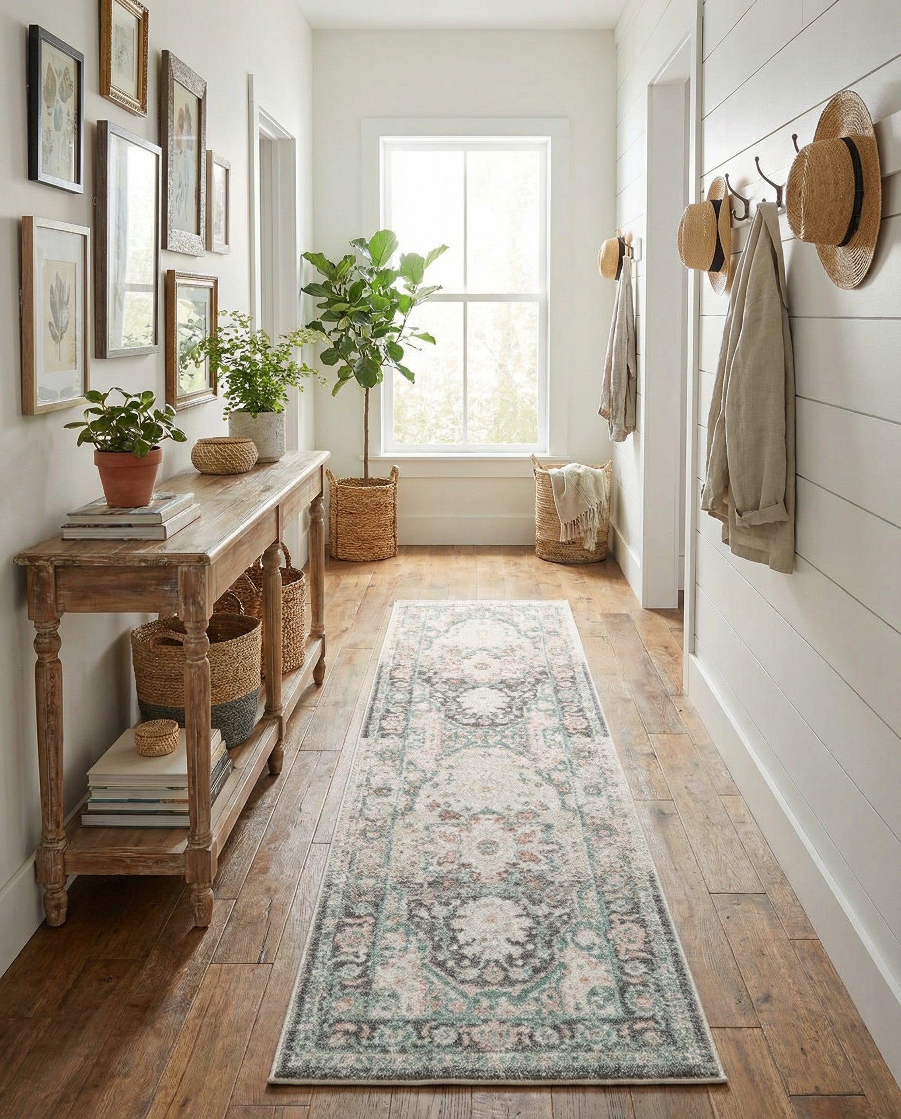 2' 7 x 10' Madeline Vintage Runner Rug