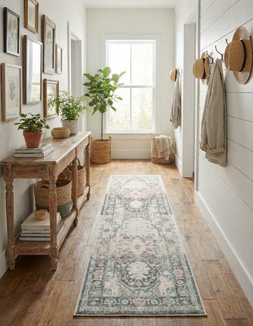 2' 7 x 10' Madeline Vintage Runner Rug