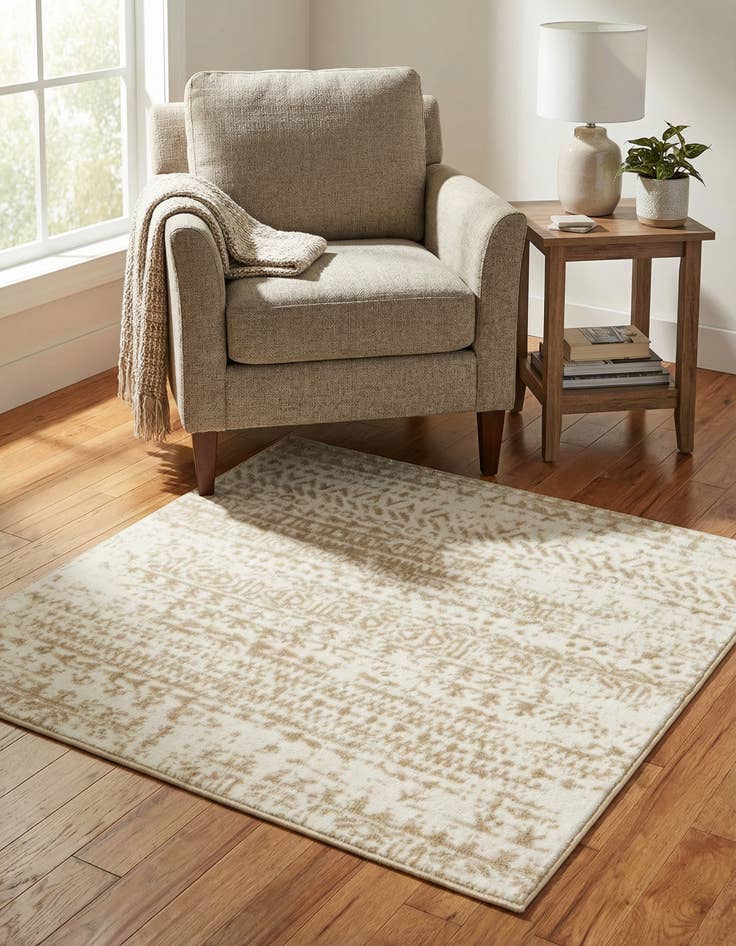 Detail image of 3' 3 x 3' 3 Hermitage Square Rug